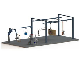 Complete Lifting Systems 0-250 Kg (1000 Kg)