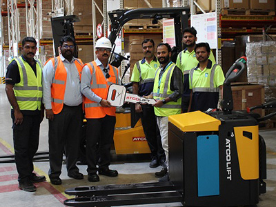 Lithium-Ion Powered Electric Forklift & Powered Pallet Trucks