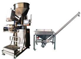 50kg Powder Filling Machine with Conveyor & Screw Feeder