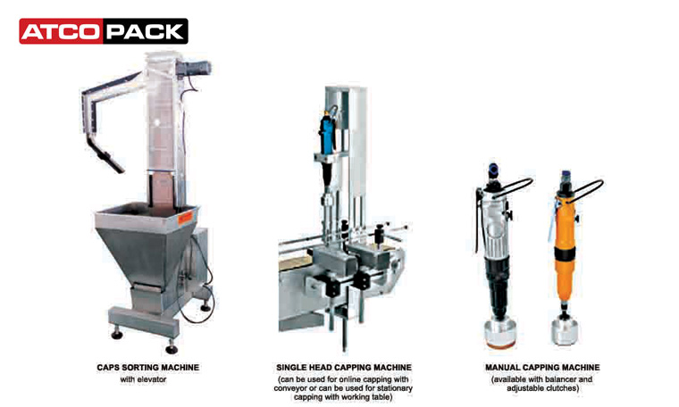 Manual Capping Machine Manufacturer Dubai UAE - ATCOPACK