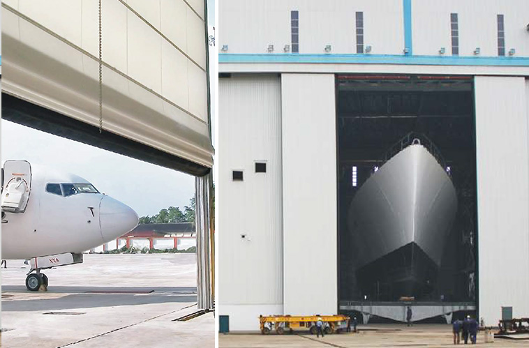 Aircraft Hangar Doors & Shipyard Doors