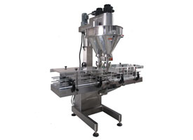 Automatic Dual Head Inline Filler