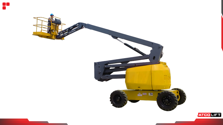 Lithium Powered Self-Propelled Articulated Boom Lift 1 UAE