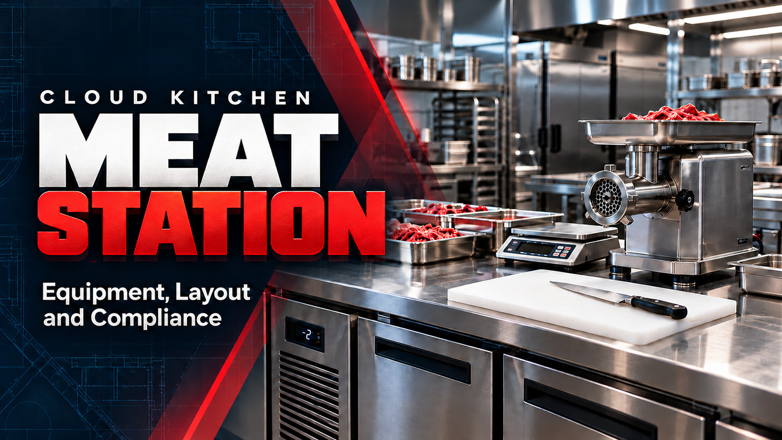 Cloud Kitchen Meat Station: Equipment, Layout and Compliance