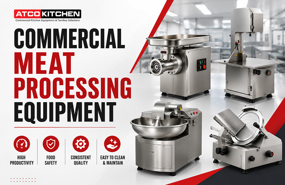 Commercial Meat Processing Equipment for Butchers, Hypermarkets & Modern Food Facilities