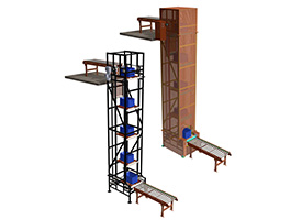 Continuous Vertical Lifting Conveyor