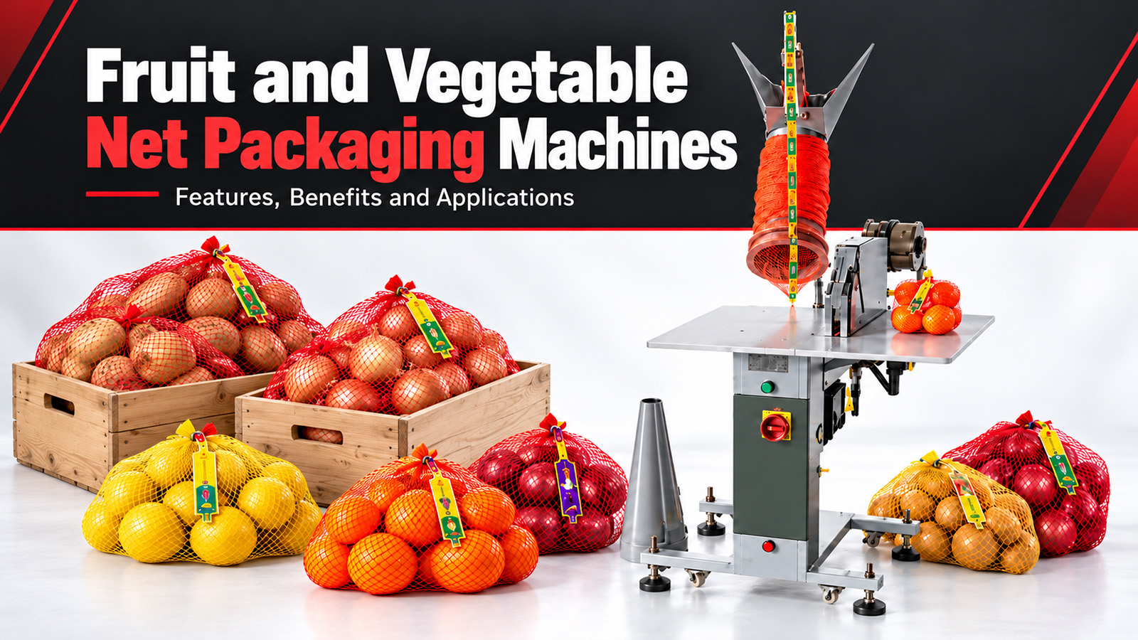 Fruit and Vegetable Net Packaging Machines: Features, Benefits and Applications