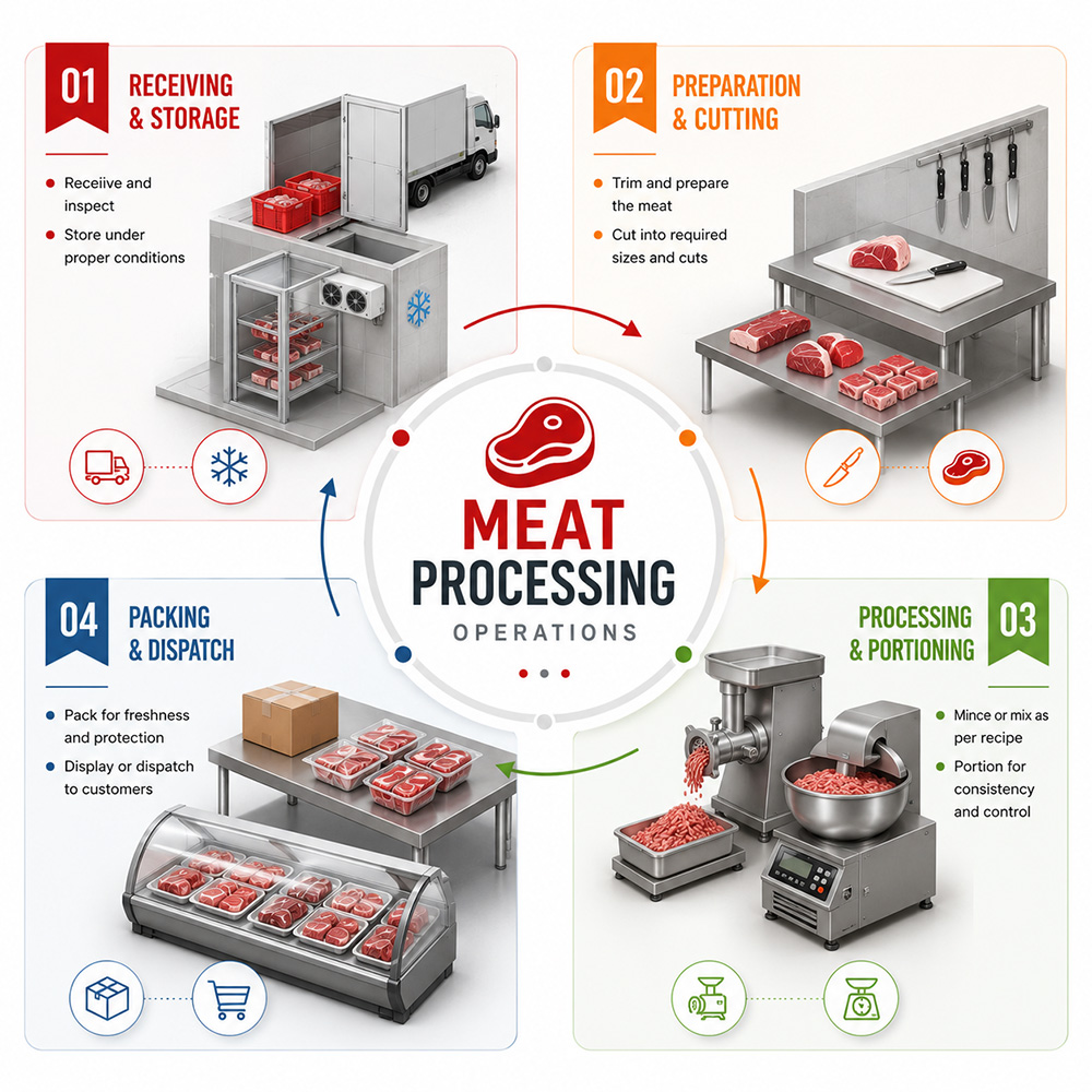 Meat Processing Flow