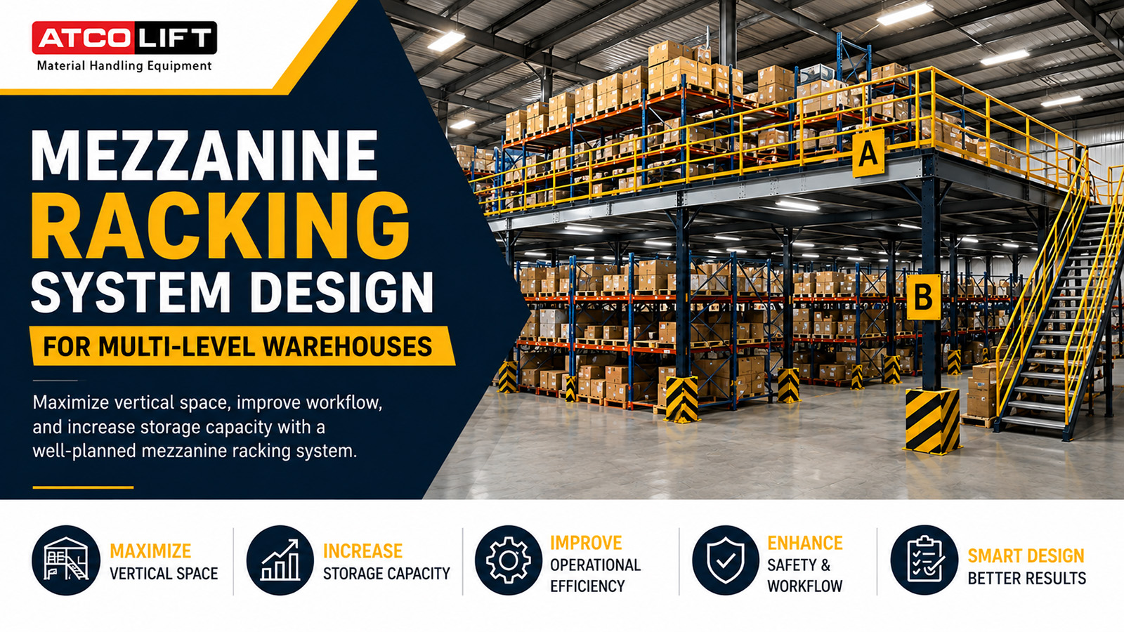 Mezzanine Racking System Design for Multi-Level Warehouses