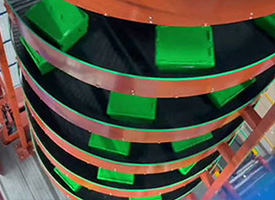 Motorized Spiral Conveyor
