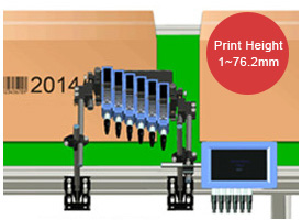 High Resolution TIJ Printer upto 6 Heads