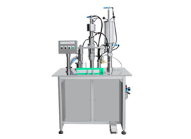 Semi-Automatic 3 into 1 Aerosol Filling Machine