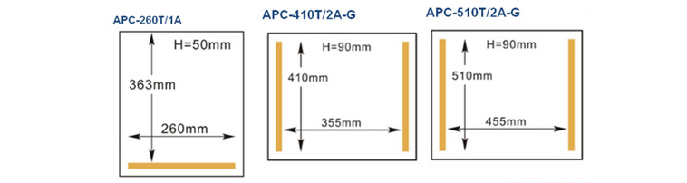 Single Chamber Table Top Vacuum Packaging Machine Drawings
