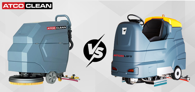 Walk-Behind vs Ride-On Floor Scrubbers: Which One Fits Your Cleaning Needs?