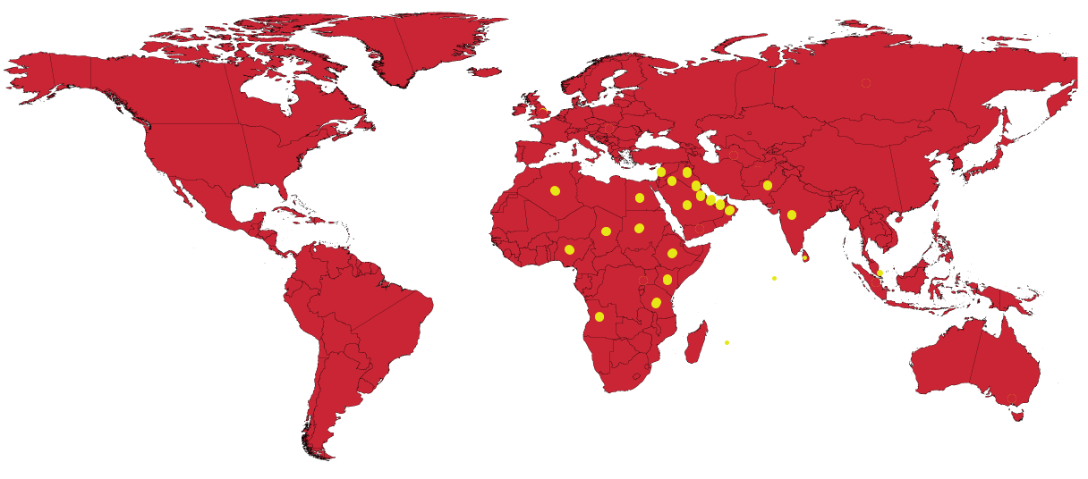 ATCO Worldwide Installations